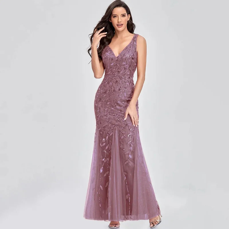 Sexy vintage Maxi Sequin cocktail Summer Dress Long Bridesmaid Prom Dresses for Women Casual Party club Bodycon Dress Vestidos