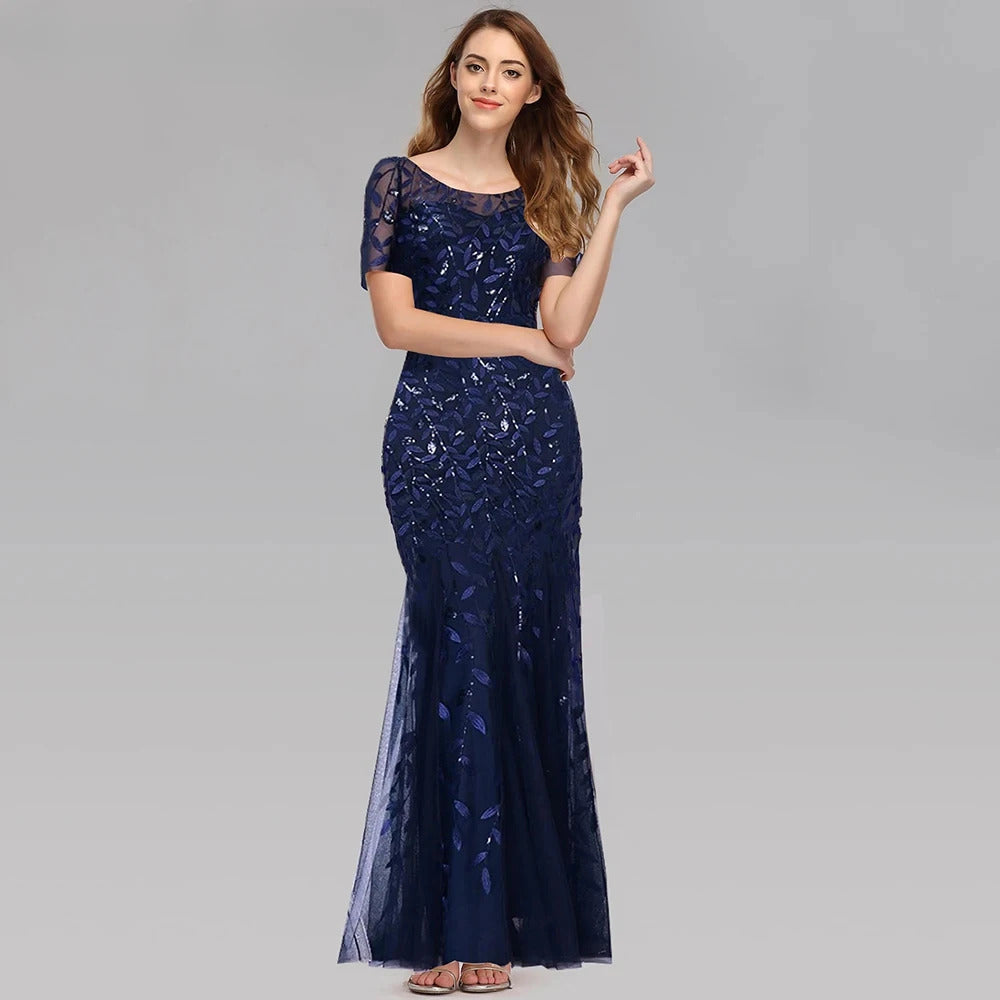 Sexy vintage Maxi Sequin cocktail Summer Dress Long Bridesmaid Prom Dresses for Women Casual Party club Bodycon Dress Vestidos